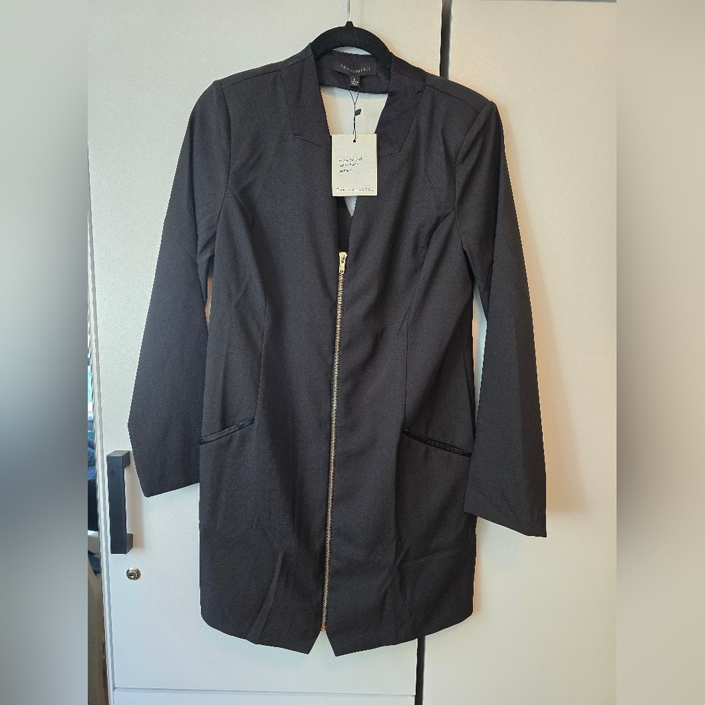 Dance & Marvel NWT L Elegant Black Women's Blazer